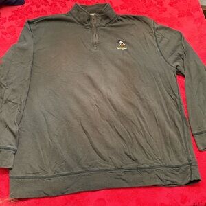 Disney Parks Green Zip-Up Sweater